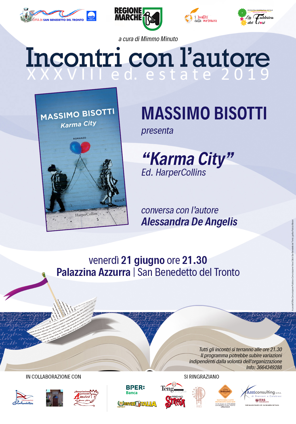 Incontri con l'autore - Massimo Bisotti