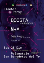 "Electro X Party" con BOOSTA dei Subsonica