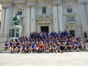 gli studenti dell'Itc a Loreto