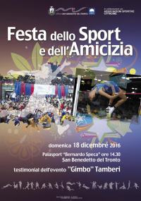 Locandina Festa dello Sport e dell' Amicizia