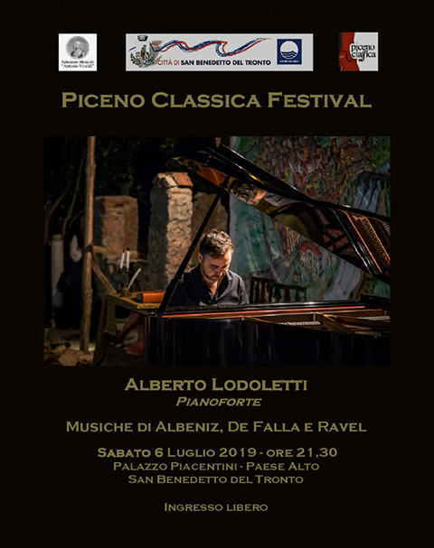 PICENO CLASSICA - VI edizione - Alberto Lodoletti Pianoforte