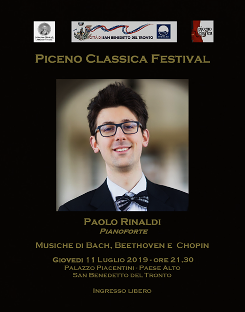 PICENO CLASSICA - VI edizione - Paolo Rinaldi Pianoforte