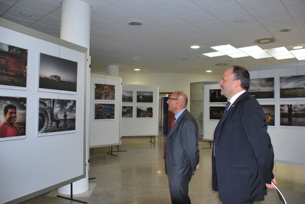 Il procuratore della Repubblica di Ascoli Piceno Michele Renzo con il sindaco Giovanni Gaspari 