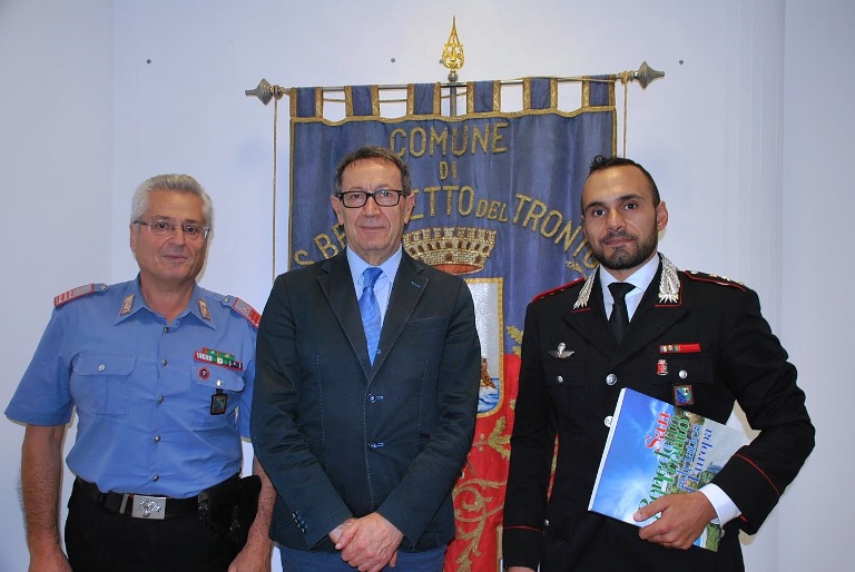 La visita del nuovo comandante dei Carabinieri