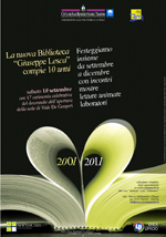 2001 / 2011 La nuova Biblioteca compie 10 anni