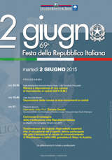 2 GIUGNO 2015 | Festa della Repubblica Italiana