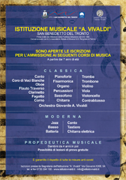 Istituzione "A.Vivaldi" | Iscrizioni