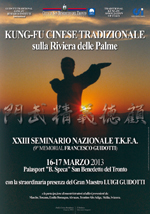 XXIII Seminario di Kung-Fu cinese - marzo 2013