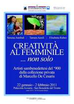 Creatività femmiile - gennaio 2011