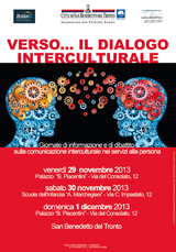 Verso... Il dialogo interculturale - 29 novembre/1 dicembre 2013