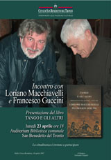 Incontro con Loriano Macchiavelli e Francesco Guccini