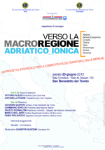 Verso la Macroregione Adriatico-ionica - convegno 23 giugno 2012