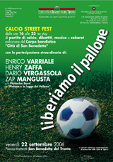 Liberiamo il pallone | Calcio street fest
