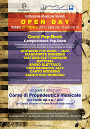 Open day | Istituzione Musicale Vivaldi