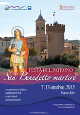 Festa del Patrono | San Benedetto Martire 7/13 ottobre 2015