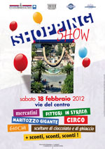 shopping show nelle vie del centro - 18 febbraio 2012