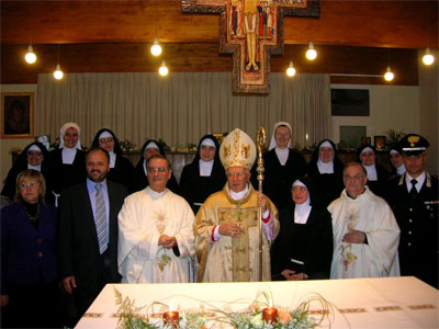 Inaugurazione nuovo convento delle Suore Clarisse