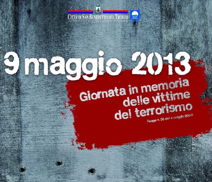 Giornata del ricordo delle Vittime del Terrorismo e delle Stragi