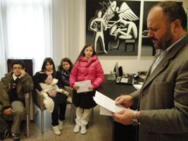 Il sindaco riceve gli alunni della Scuola "Bice Piacentini"
