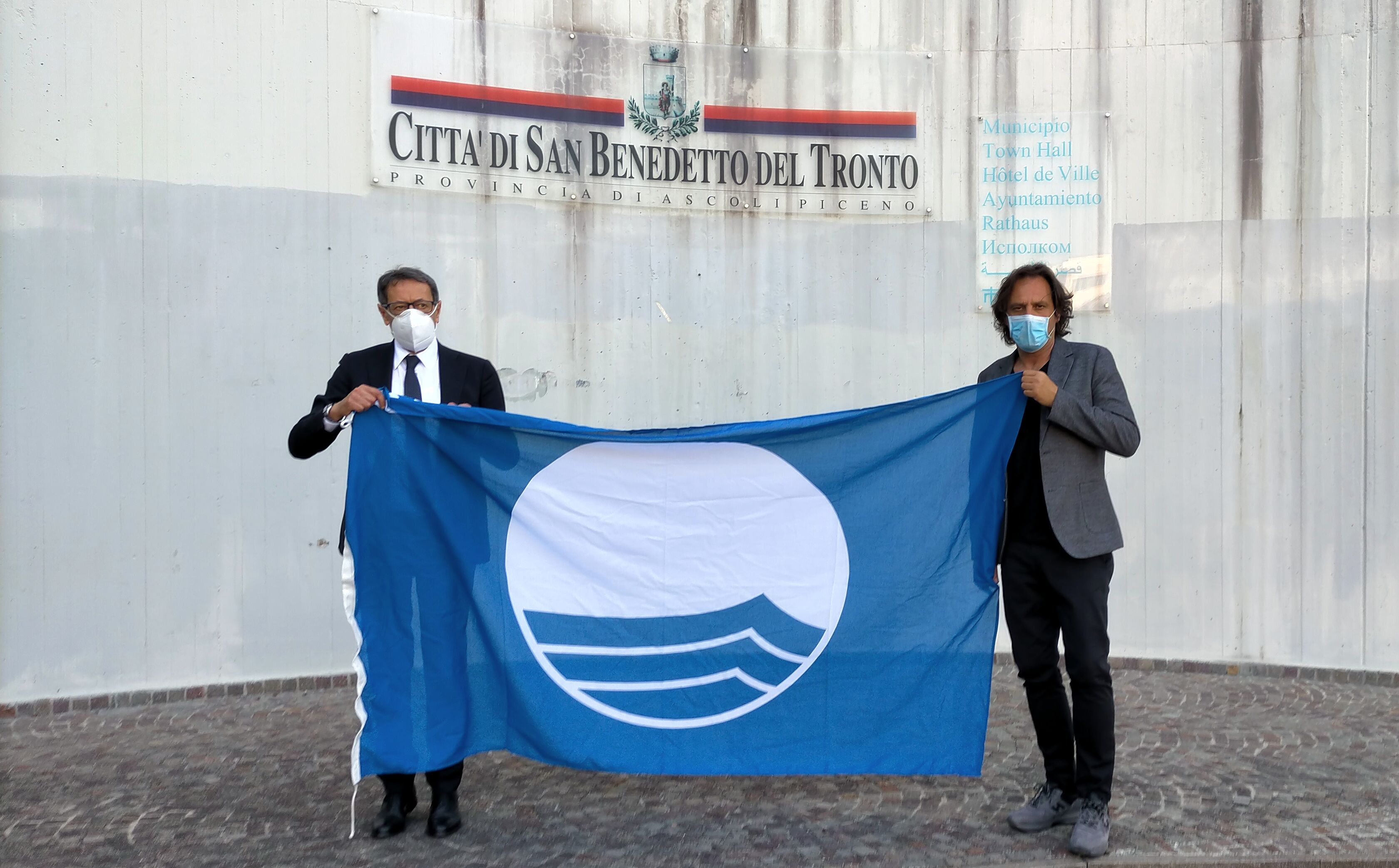 La Bandiera Blu sventolerà anche nel 2021 su San Benedetto del Tronto