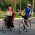 Tappa sambenedettese per le cicloturiste in viaggio sulla ciclovia Adriatica