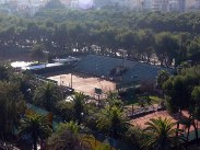 Un'immagine del campo centrale del Circolo tennis "Maggioni"