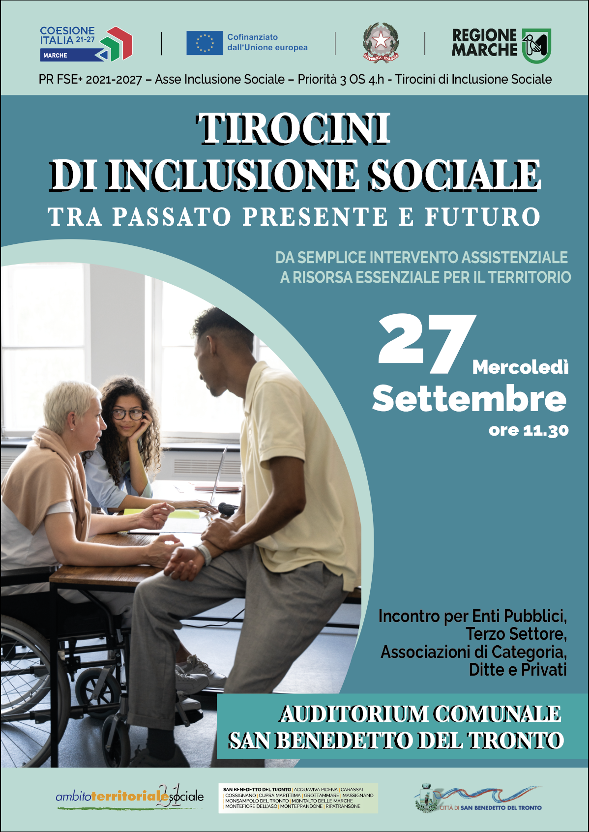 "TIROCINI DI INCLUSIONE SOCIALE" - TRA PASSATO PRESENTE E FUTURO
