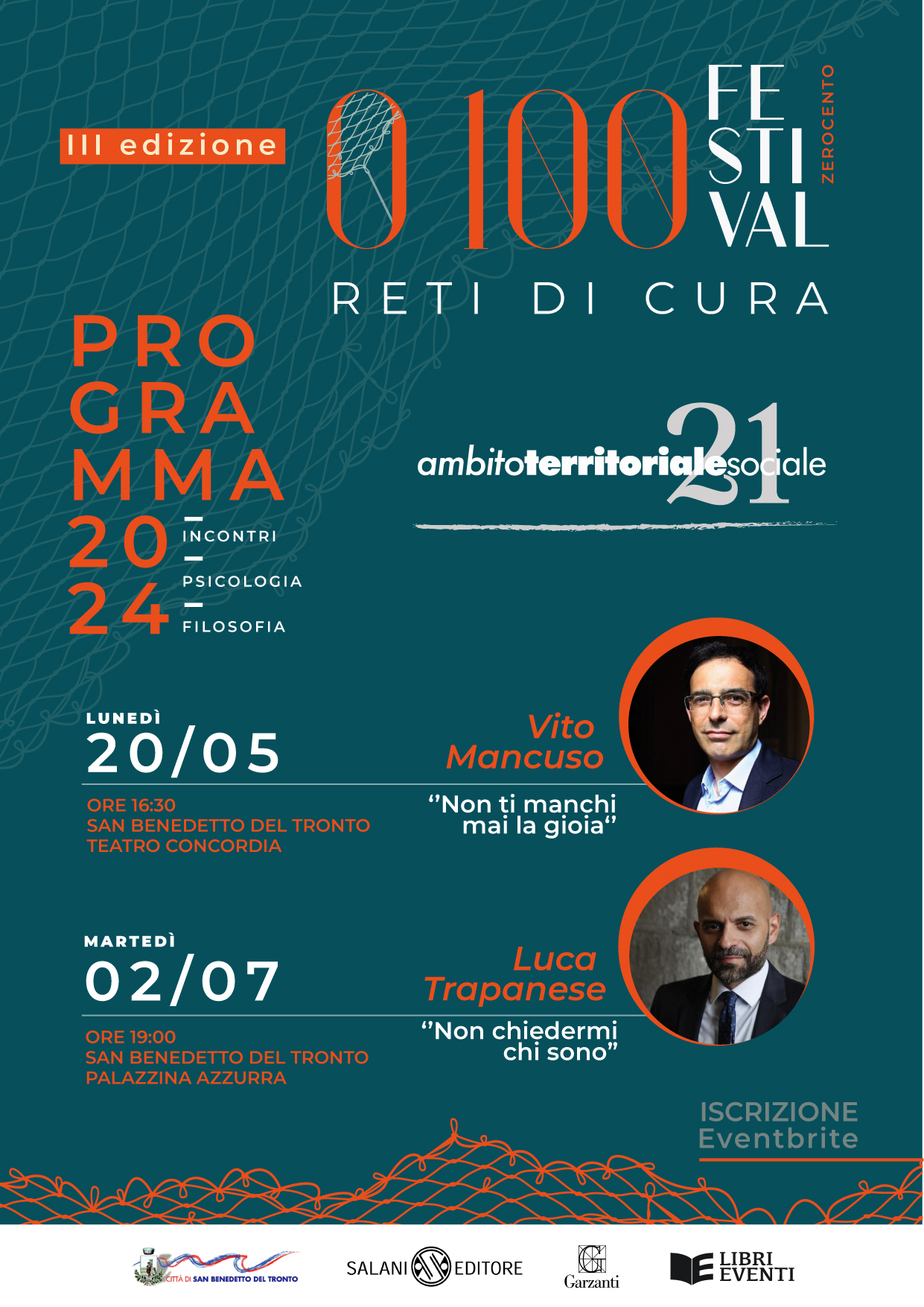 Terza edizione " Festival 0/100 - Reti di Cura"