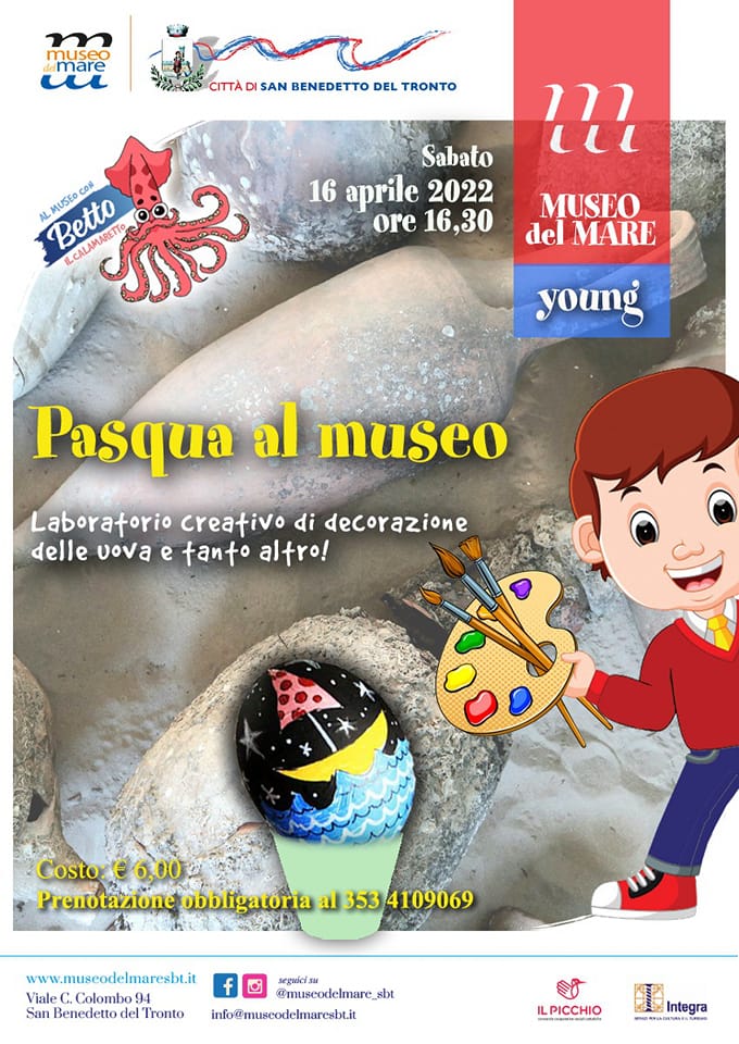 Locandina Pasqua al museo