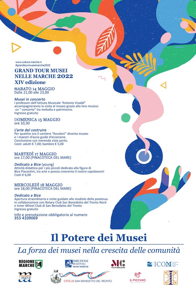 Programma GRAND TOUR MUSEI MARCHE 2022