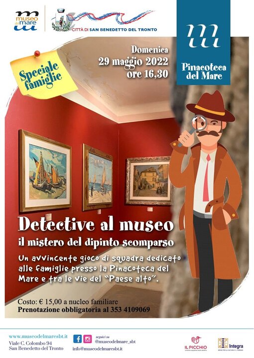 Locandina DETECTIVE AL MUSEO