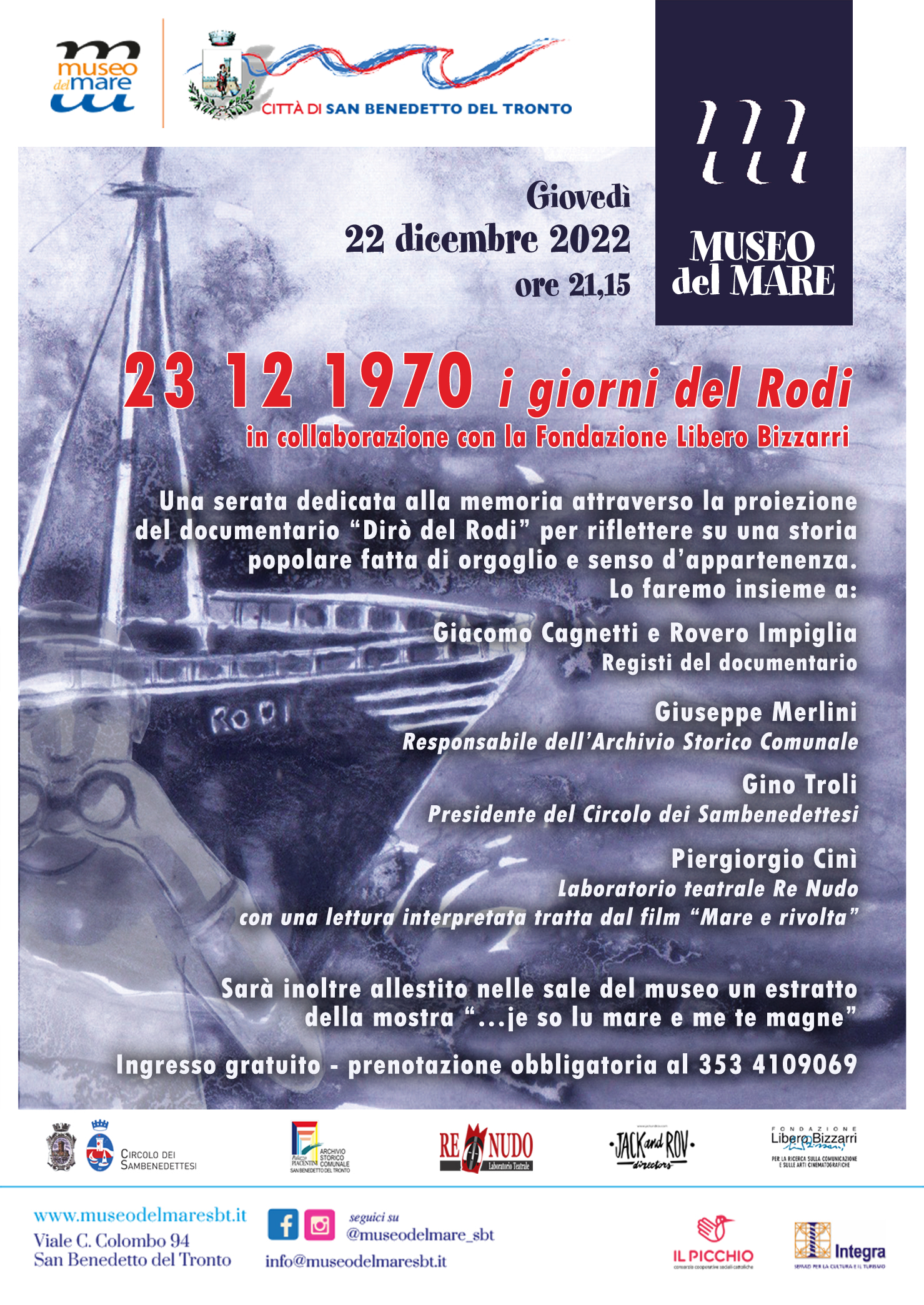 23-12-1970 I GIORNI DEL RODI