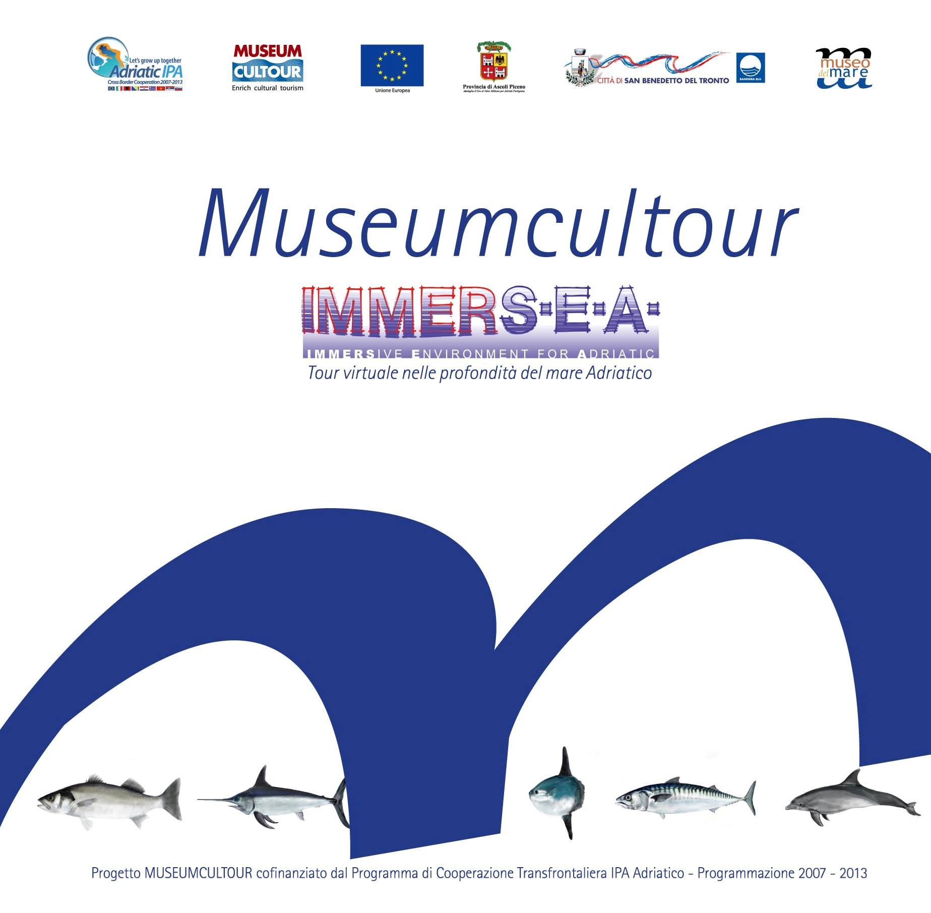 Sala virtuale stereoscopica: tour virtuale nelle profondità del mare Adriatico