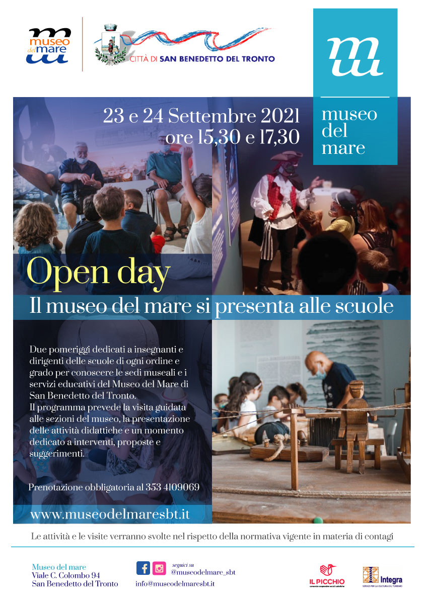 OPEN DAY - Il Museo del Mare si presenta alle scuole