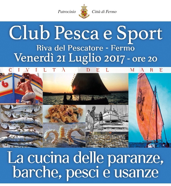 La cucina delle paranze, barche, pesci e usanze