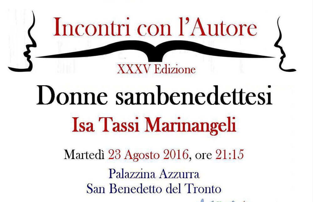 Incontri con l'autore: Donne Sambenedettesi
