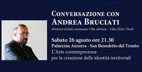 Cartolina della Conversazione con Andrea Bruciati