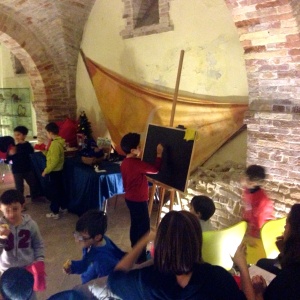 Bambini durante i giochi