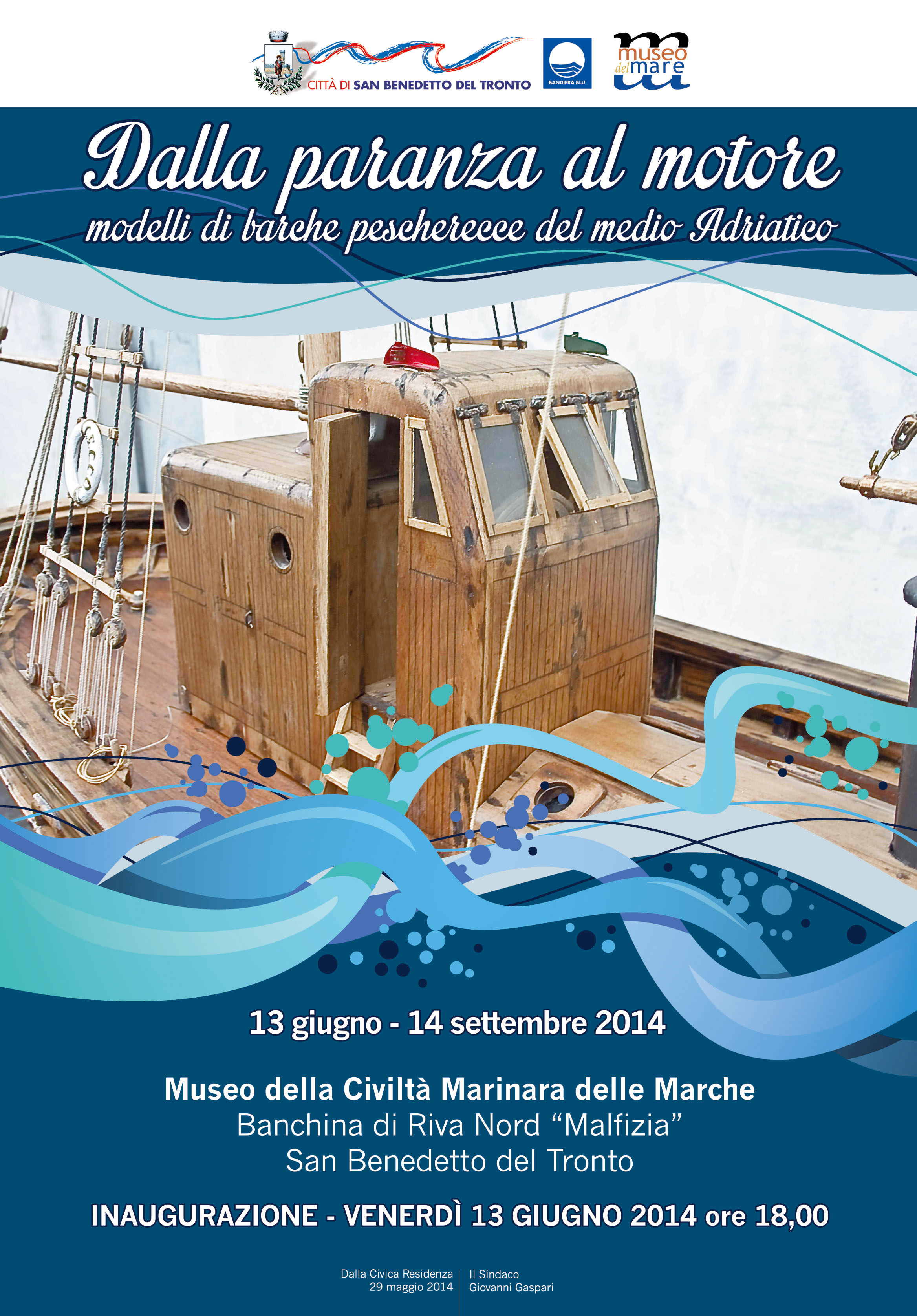 Proroga mostra "Dalla paranza al motore" - modelli di barche pescherecce del medio Adriatico