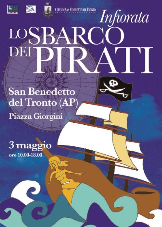 Locandina "Lo sbarco dei pirati"