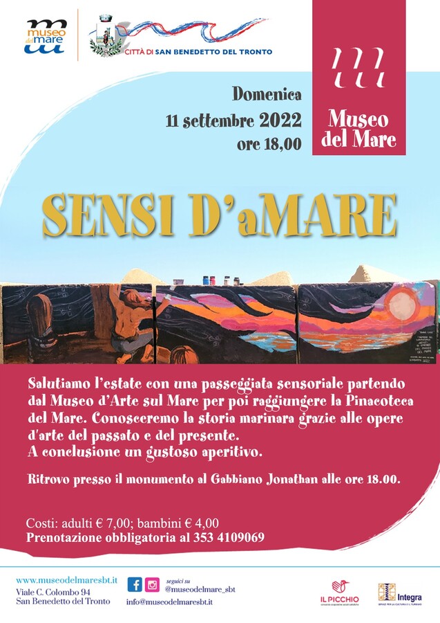 Locandina SENSI D'aMARE