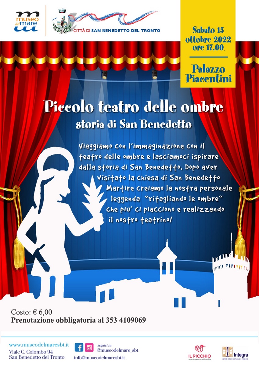 PICCOLO TEATRO DELLE OMBRE ~ Storia di Benedetto 